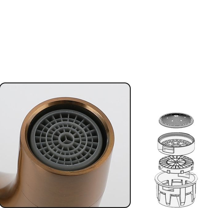 Skorter | Contemporary Vessel Water Faucet Stainless Steel Cross Handles Wall Mounted Bathroom Faucet