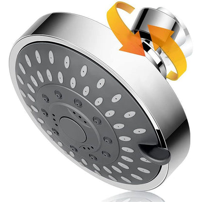 Skorter | Bathroom Showerhead Wall Mounted Rain Spray Stainless Steel Adjustable Model Showerhead