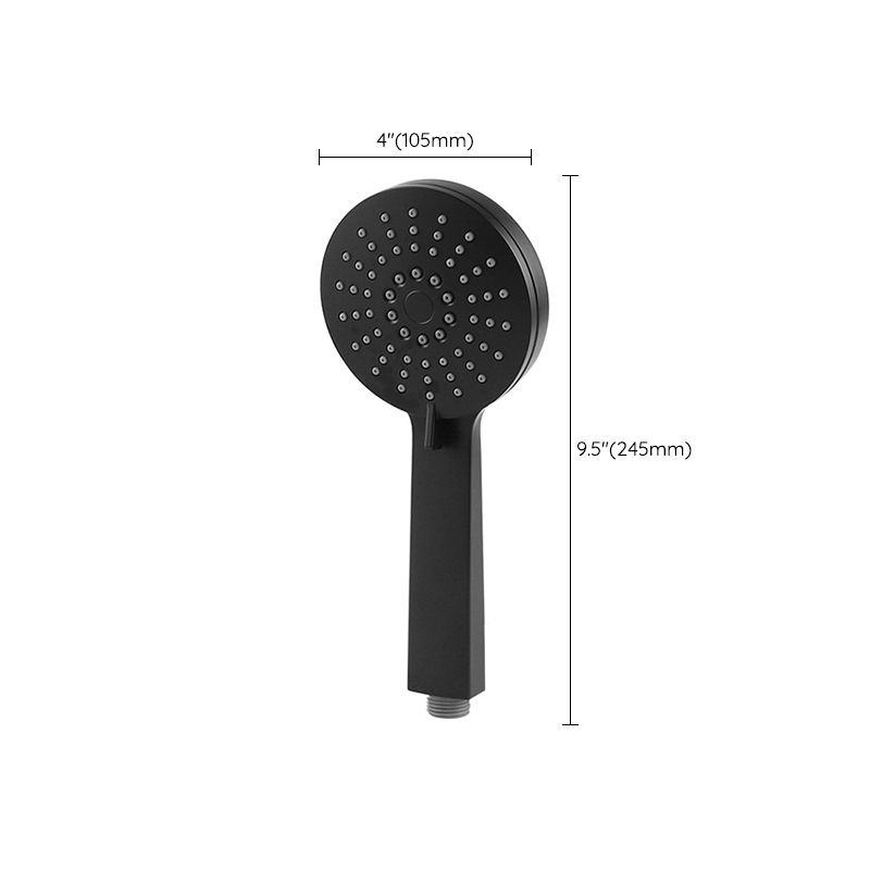 Skorter | Contemporary Black Round Showerhead Combo Rain Shower Hand Shower