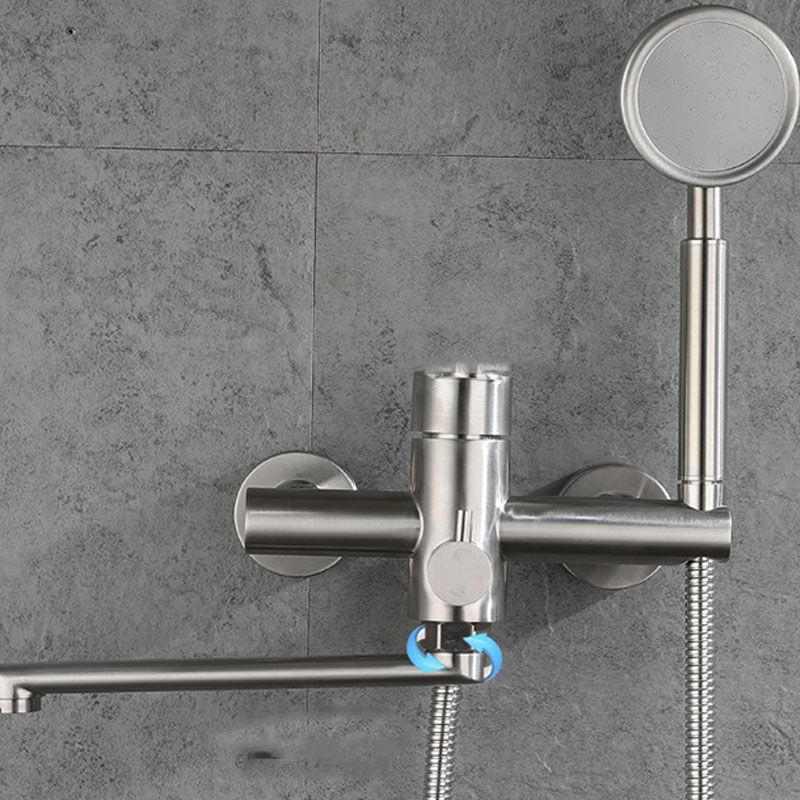 Skorter | Bathroom Bathtub Faucet Lever Handheld Shower Bathtub Faucet