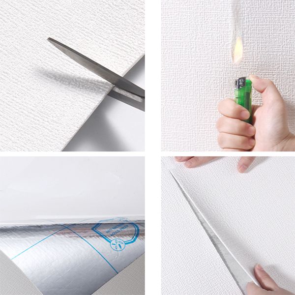 Skorter | Contemporary Wall Plank Textured Bathroom Living Room Roll Wall Panels