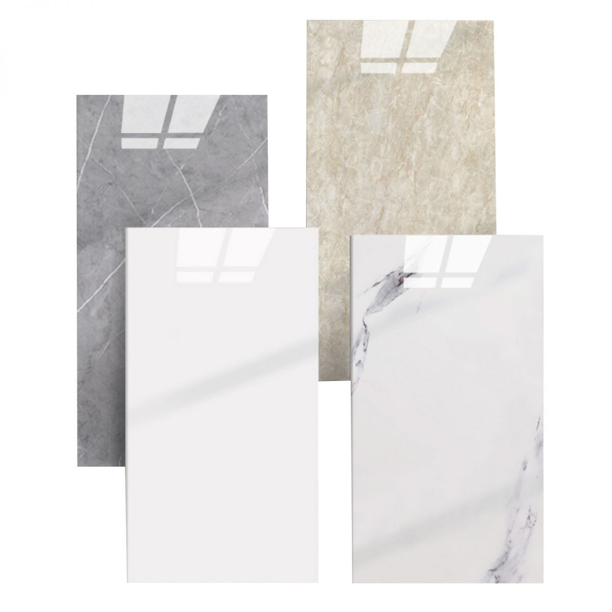 Skorter | 10 Pack PVC Rectangular Peel & Stick Subway Tile Kitchen and Bathroom