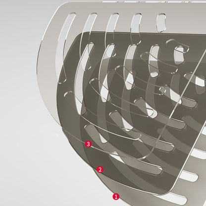 Skorter | Contemporary Bathroom Accessory Set 3-piece Bath Shelf with Hooks