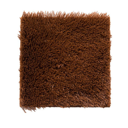 Skorter | Bedroom Carpet Tiles Solid Square Shag Stain Resistant Carpet Tiles