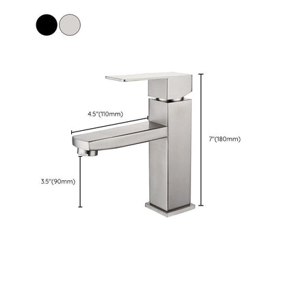 Skorter | Basic Sink Faucet simple low arc metal centerset sink faucet for bathroom