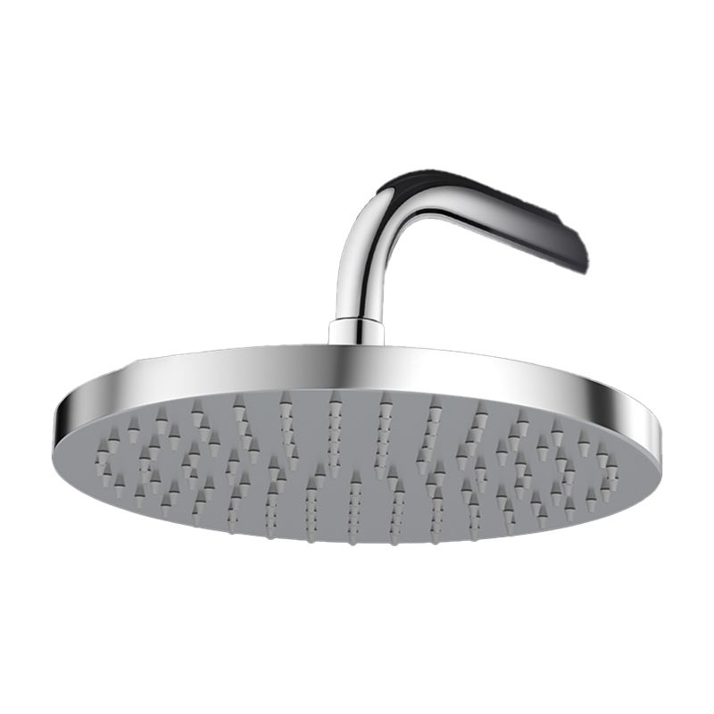 Skorter | Metal Shower Combo Contemporary Fixed Shower Head with Round and Rectangular Shape