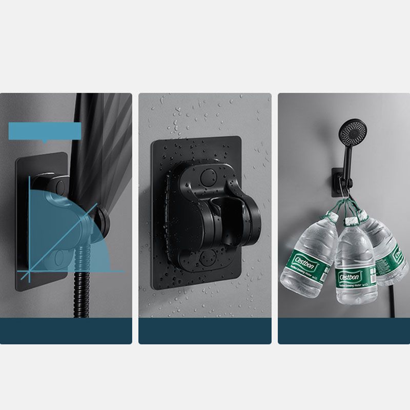 Skorter | ABS Plastic Handheld Shower High Pressure 5 Spray Patterns Wall Mounted Showerhead