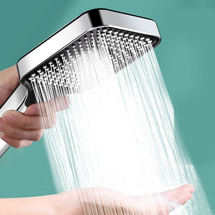 Skorter | Contemporary Rectangular Hand Shower Adjustable Spray Pattern Showerhead