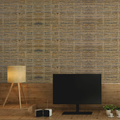 Skorter | 3D embossing interior wall panel self-adhesive square wall panel