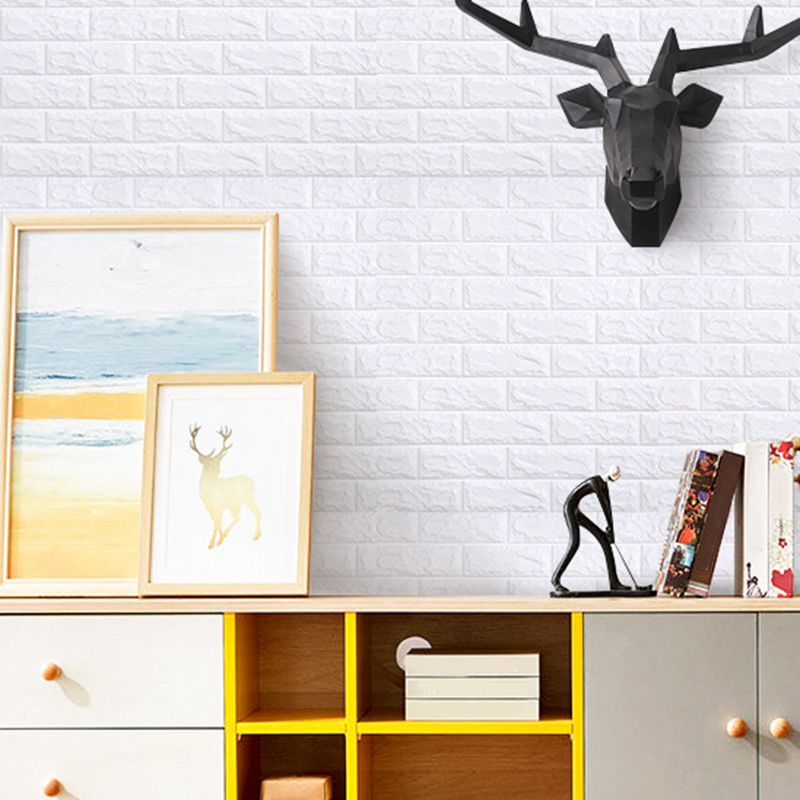 Skorter | 3D Faux-Brick Wall Panel Peel and Press Foam Living Room Waterproof Wall Ceiling