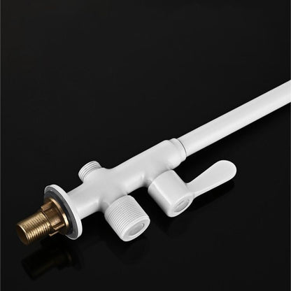Skorter | Single Cold Water Valve Uniform Color High Arc Deck Mounted Bathtub Faucet