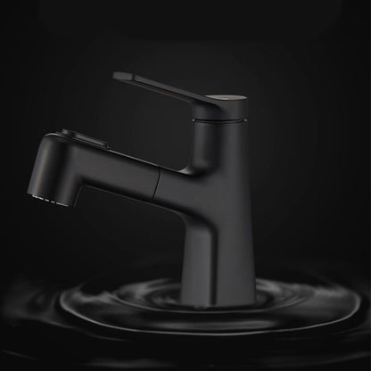 Skorter | Contemporary Vessel Faucet Metal Single Lever Low Arc Vessel Faucet for the Bathroom