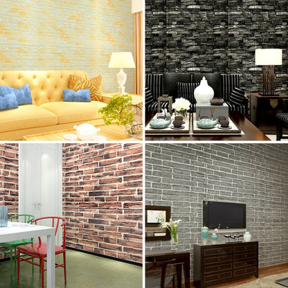 Skorter | 3D embossing interior wall panel self-adhesive square wall panel