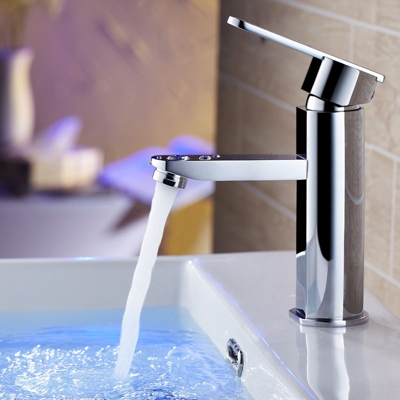 Skorter | Bathroom Faucet Brass Lever Handle Single Hole Sink Faucet