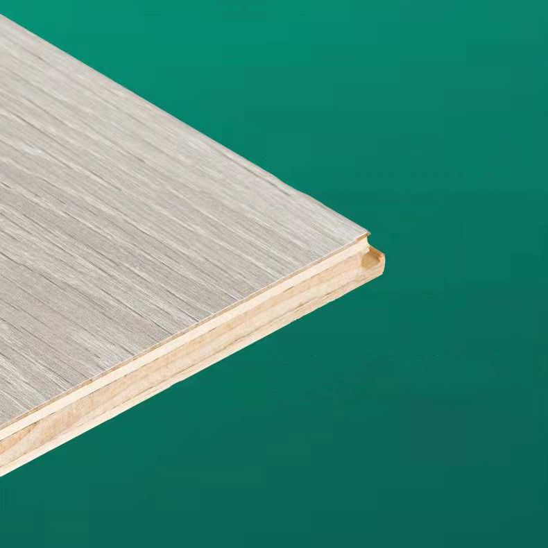 Skorter | 49"x8" width E0 natural solid wood laminate flooring, click-lock, waterproof