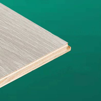 Skorter | 49"x8" width E0 natural solid wood laminate flooring, click-lock, waterproof