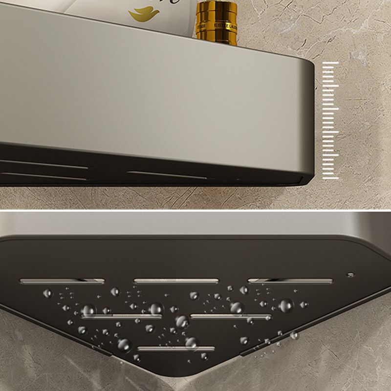 Skorter | Adhesive Holder Metal Bathroom Accessory Single Piece or in Set with Shelf