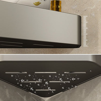 Skorter | Adhesive Holder Metal Bathroom Accessory Single Piece or in Set with Shelf