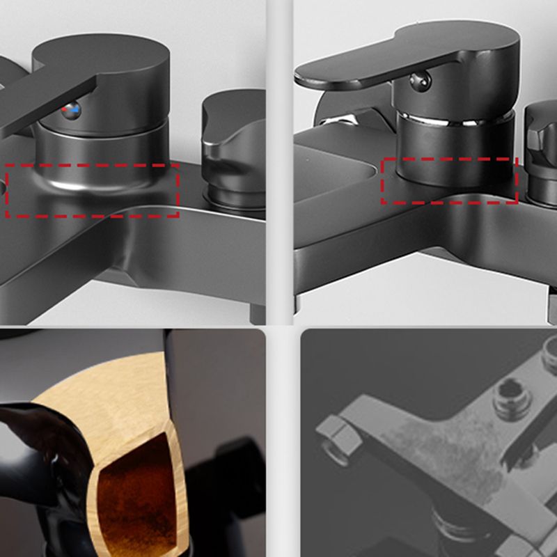 Skorter | Contemporary Bath Filler Trim Wall Mounted Fixed Bath Fitting