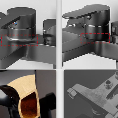 Skorter | Contemporary Bath Filler Trim Wall Mounted Fixed Bath Fitting