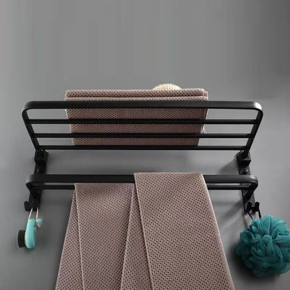 Skorter | Modern Bathroom Accessory Set Black Soap Dish Bath Tray Bathroom Set