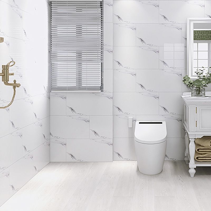 Skorter | Bathroom Peel and Stick Wall Tile Modern Peel and Stick Wall Tile with Rectangular Shape