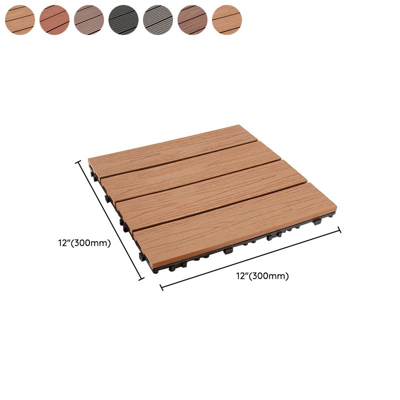 Skorter | Composite Deck Board Solid Color Installation Boards Made of Wood