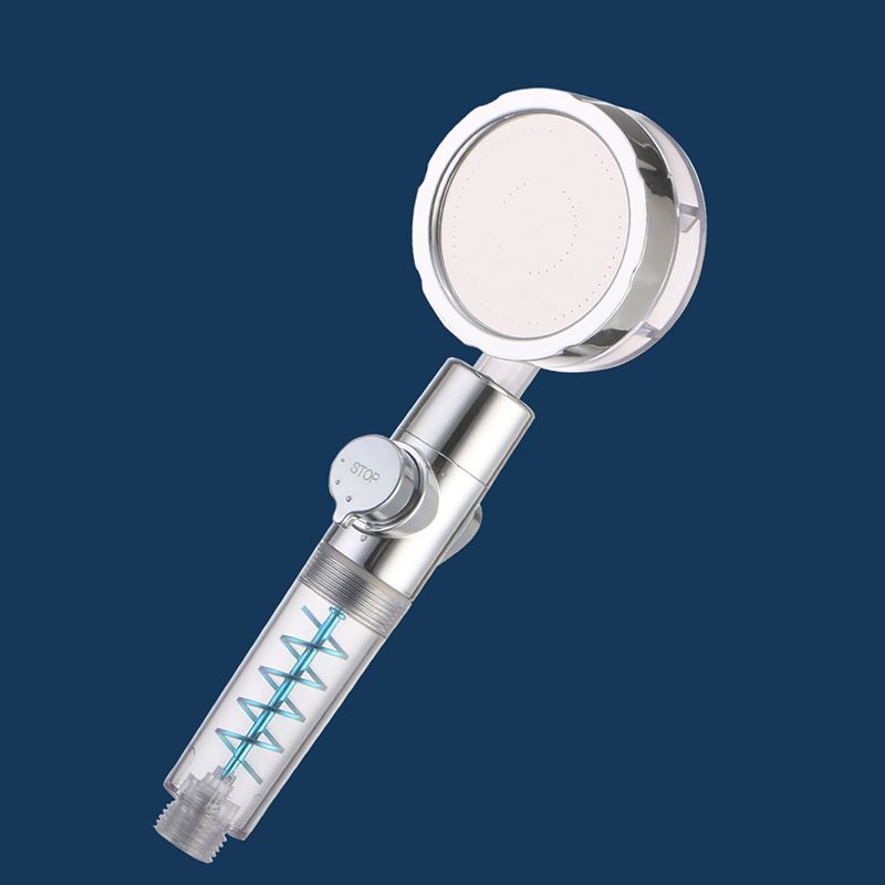 Skorter | Creative Metal Shower Head Adjustable Water Flow Round Handheld Shower Head