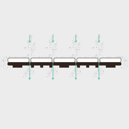 Skorter | Composite deck tiles Connectable waterproof floor tiles