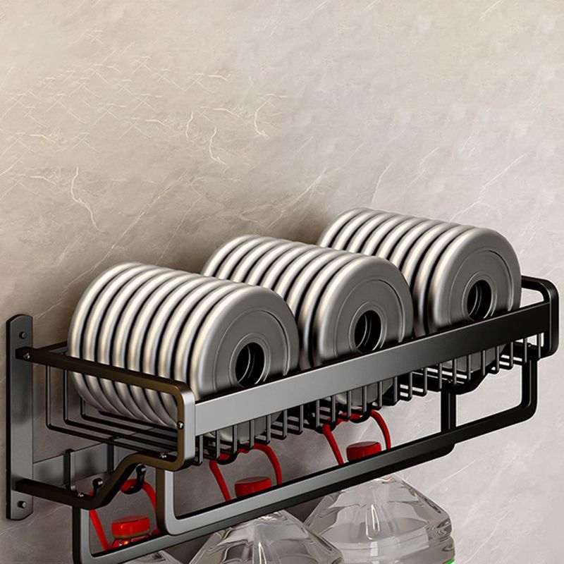 Skorter | Modern black metal bathroom hardware set towel bar bathroom hardware set