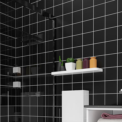 Skorter | Contemporary Wallpaper Single Panel Bathroom Wallpaper with Rectangular Shape
