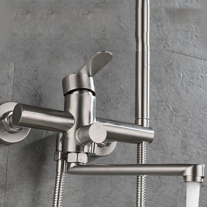 Skorter | Bathroom Bathtub Faucet Lever Handheld Shower Bathtub Faucet