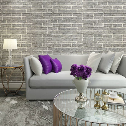 Skorter | Artificial Brick Wall Panel In Industrial Style Simple Living Living Room Wall Panel (1-Pack)