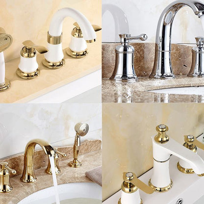 Skorter | Contemporary Tub Faucet Deck Mount Trim Bathtub Faucet Trim for Bathroom