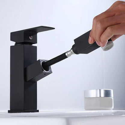 Skorter | Contemporary Vessel Faucet Pull-Down Faucet with Single Handle