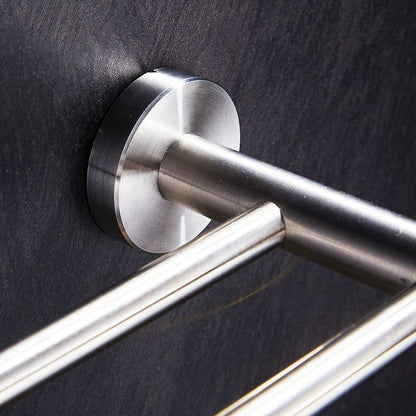 Skorter | Chrome Traditional Bathroom Accessories Set Stainless Steel Bathroom Set