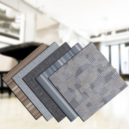 Skorter | Fireproof Square PVC Flooring Peel and Stick Waterproof PVC Flooring