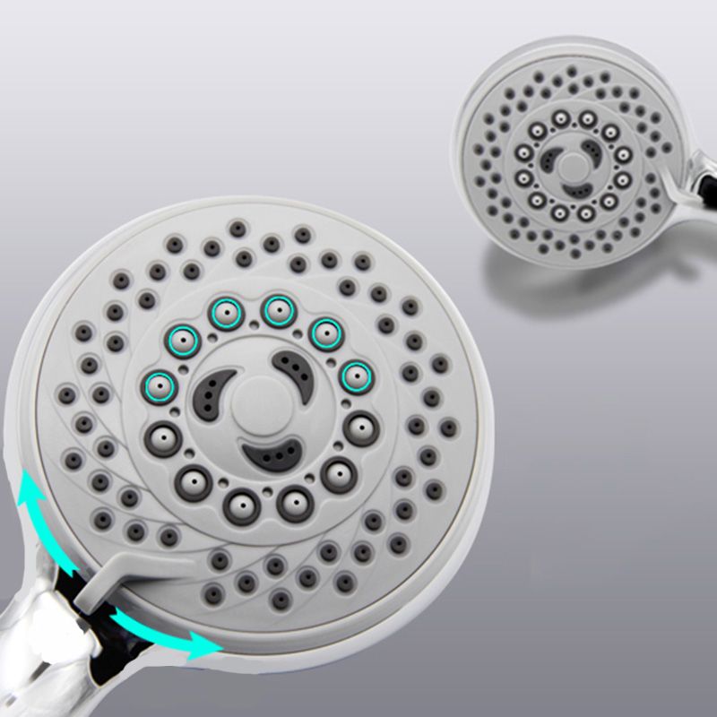 Skorter | Contemporary Style Shower Head Round Plastic Handheld Shower Head