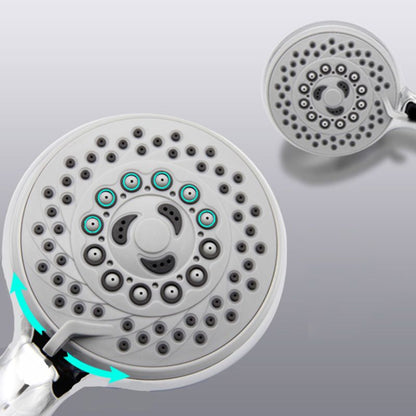 Skorter | Contemporary Style Shower Head Round Plastic Handheld Shower Head