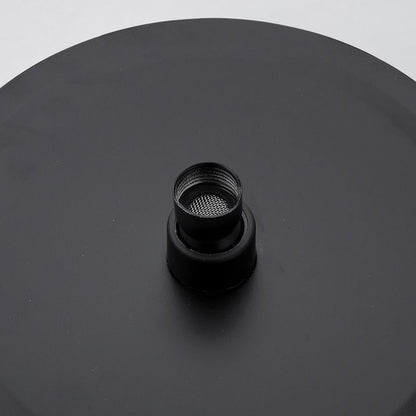 Skorter | Contemporary Style Shower Head Plastic Fixed Shower Head in Round and Square Shape