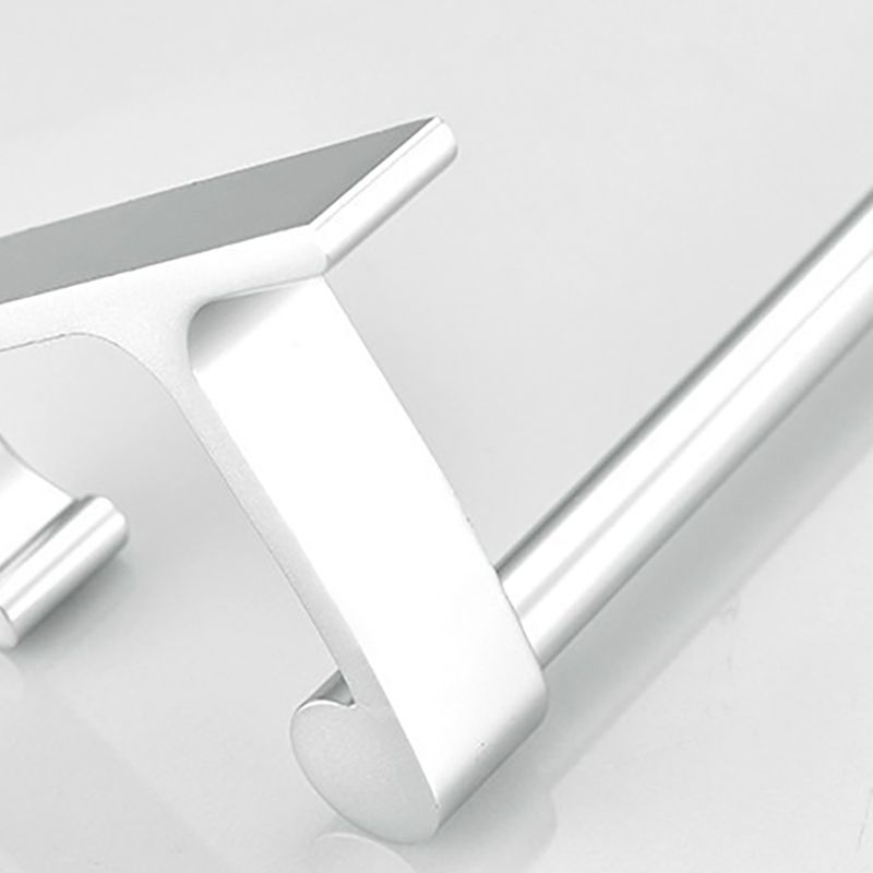 Skorter | Chrome/Black Classic Bathroom Accessories Set Modern Bath Shelf/Towel Bar & Paper Holder