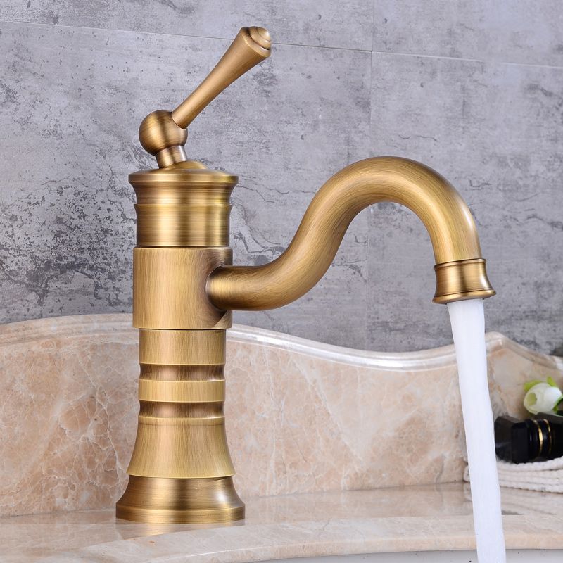 Skorter | Classic basin mixer with swivel spout, single lever basin mixer