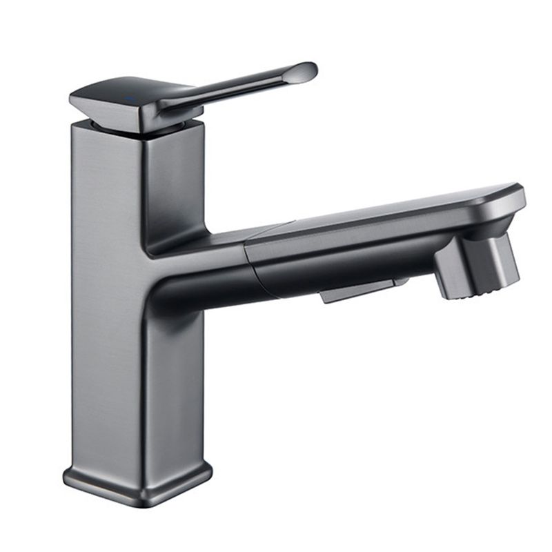 Skorter | Contemporary Basin Mixer Lever Handles Low Arc Copper Basin Mixer