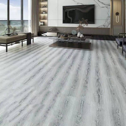 Skorter | 49"x8" width E0 natural solid wood laminate flooring, click-lock, waterproof