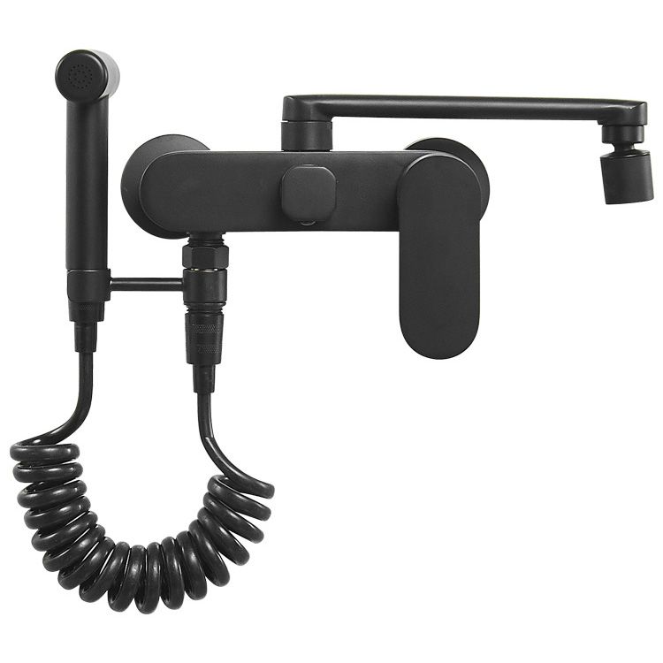 Skorter | Metal Bathtub Faucet Trim Contemporary Lever Handle Bathtub Faucet Trim