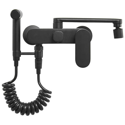 Skorter | Metal Bathtub Faucet Trim Contemporary Lever Handle Bathtub Faucet Trim