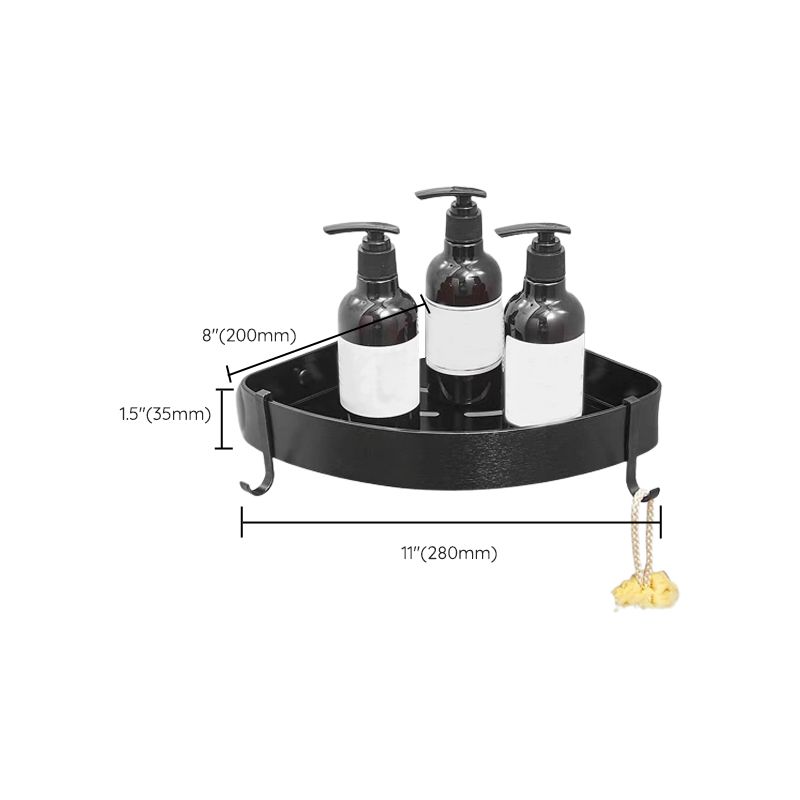 Skorter | Modern Bathroom Accessory Set Black Soap Dish Bath Tray Bathroom Set