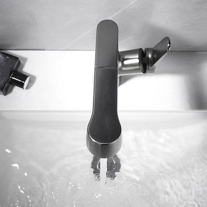 Skorter | 1-Handle Brush Nickel Widespread Faucet Single Hole Bathroom Vessel Faucet with Brass