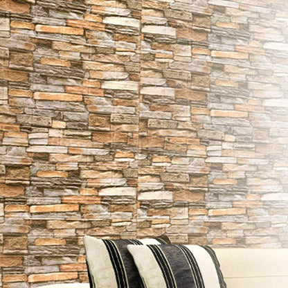 Skorter | Country House Wall Plank 3D Brick Bathroom Living Room Wall Panels Set of 2