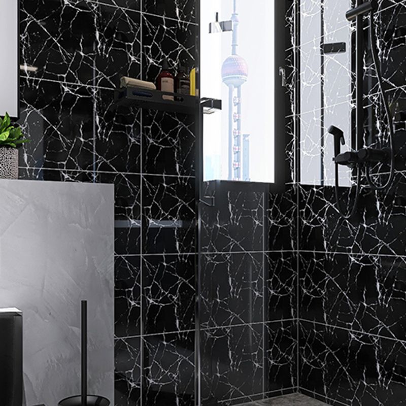 Skorter | Modern Bathroom Wall Tile Peel and Stick Waterproof Imitation Ceramic Tile